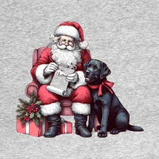 Making a List - Black Labrador Retriever T-Shirt